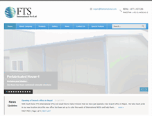 Tablet Screenshot of ftsinternational.com